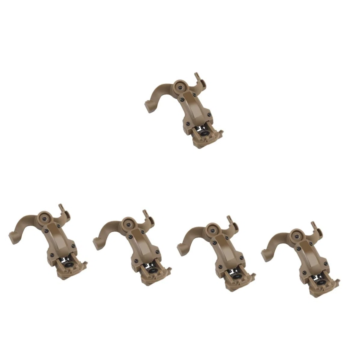 Toyvian Accessoire de Casque avec Connecteur Écouteur Bras de Fixation Support Rotatif pour Casque de Jeu Couleur